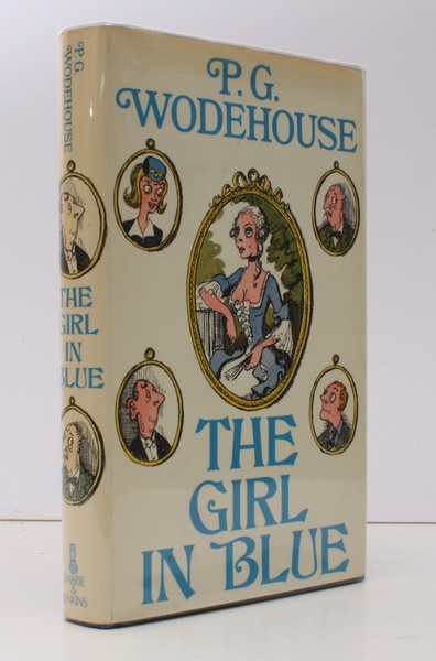 The Girl in Blue. [Dustwrapper artwork by Osbert Lancaster.] NEAR …