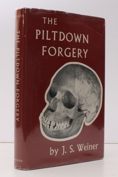 The Piltdown Forgery. NEAR FINE COPY IN UNCLIPPED DUSTWRAPPER