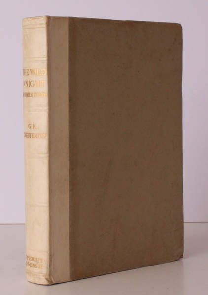 The Wild Knight. Fourth Edition with additional Poems. BRIGHT, CLEAN …