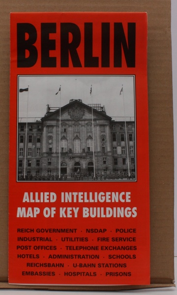 Berlin Intelligence Map 1:12500. [Facsimile reissue.] FINE COPY