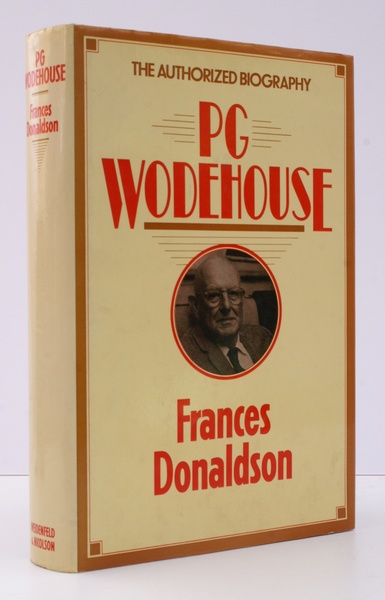 P.G. Wodehouse. A Biography. NEAR FINE COPY IN DUSTWRAPPER
