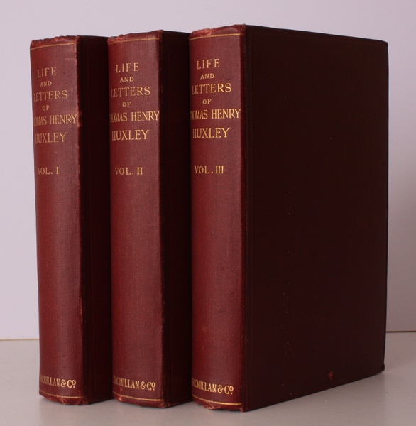 Life and Letters of Thomas Henry Huxley. By his Son. …
