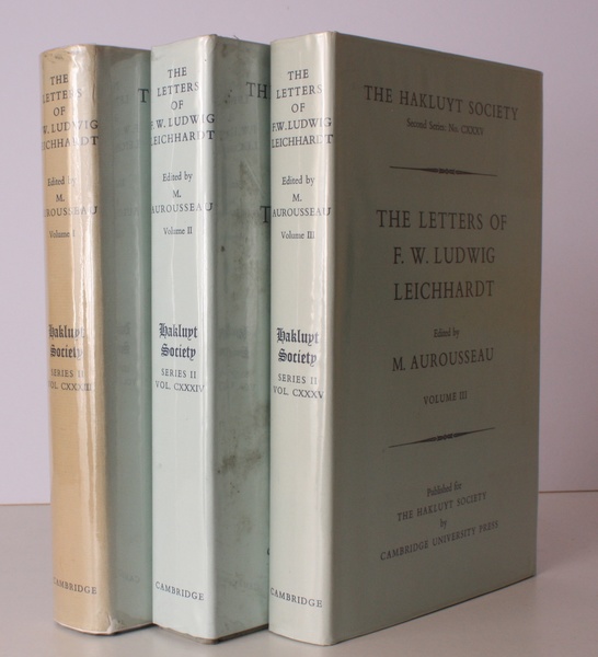 The Letters of F.W. Ludwig Leichhardt. Collected and newly translated …