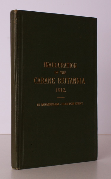 Inauguration of the Cabane Britannia on the Klein Allalinhorne Saas …