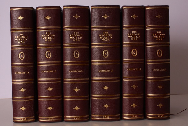 The Second World War. COMPLETE SET IN FULL MOROCCO