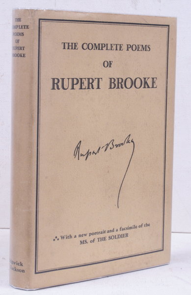 The Complete Poems of Rupert Brooke. [Sixth Impression]. NEAR FINE …