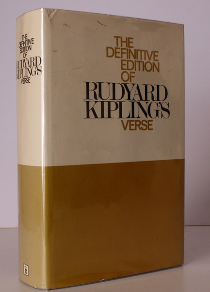 Rudyard Kipling's Verse. Definitive Edition. NEAR FINE COPY IN UNCLIPPED …