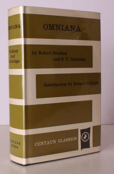 Omniana or Horae Otiosores. Edited by Robert Gittings. NEAR FINE …