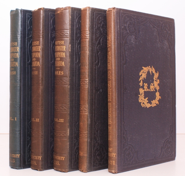 The British Freshwater Rhizopoda and Heliozoa. Volumes I-V. [Complete set.]. …