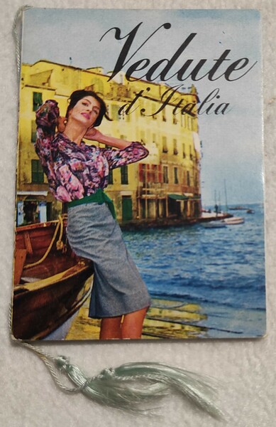 Calendario/Calendarietto Vedute d'Italia - 1969