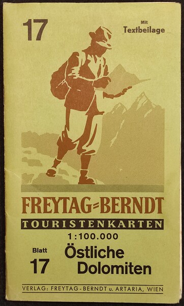 Ostliche Dolomiten 17 - Touristenkarten - Carta Geografica