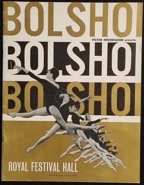 The Bolshoi Ballet - V. Hochhauser - Royal Festival Hall