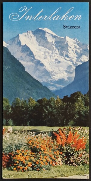Depliant Interlaken Svizzera