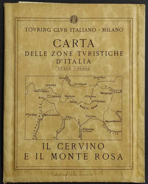 TCI - Carta delle Zone Turistiche d'Italia - Il Cervino …