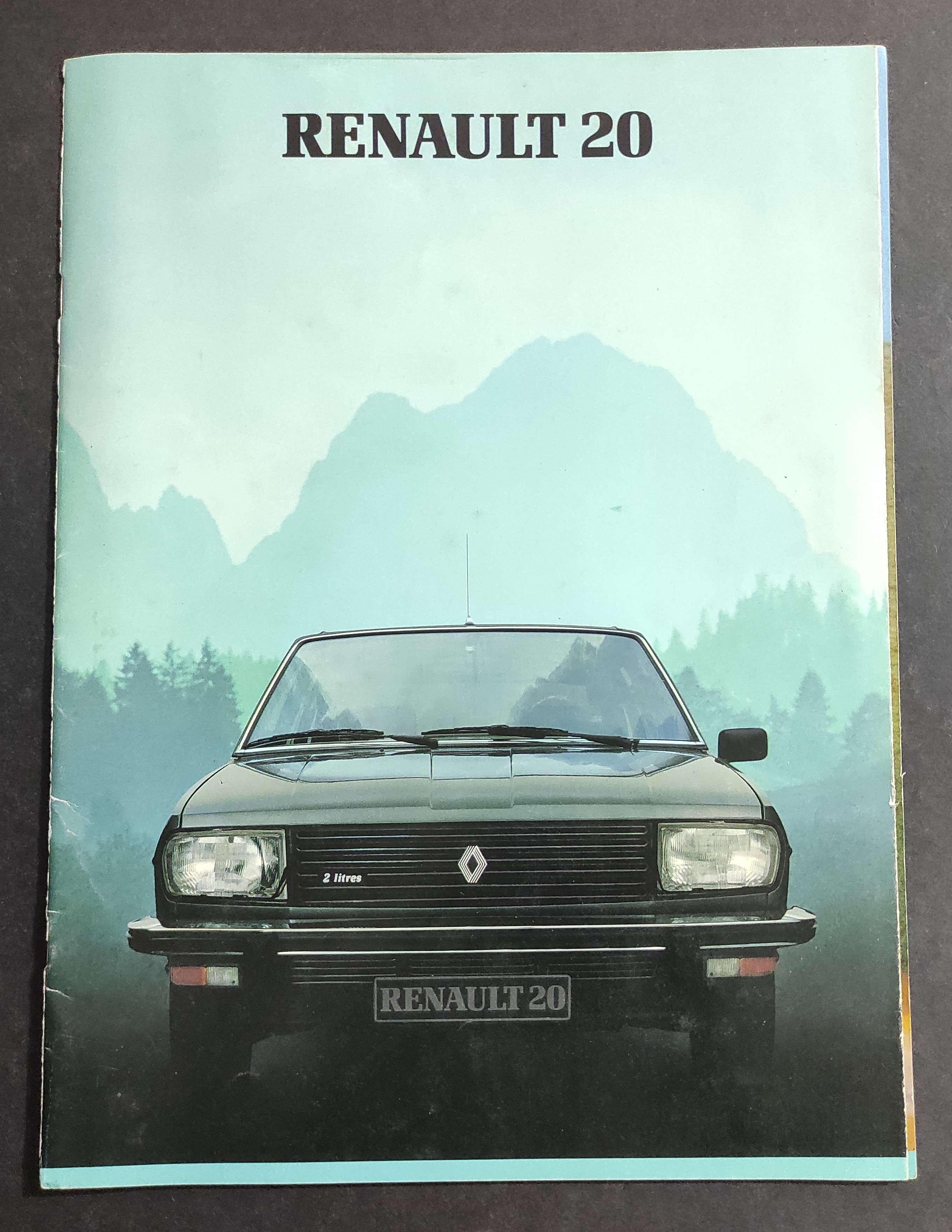 Brochure Auto - Renault 20