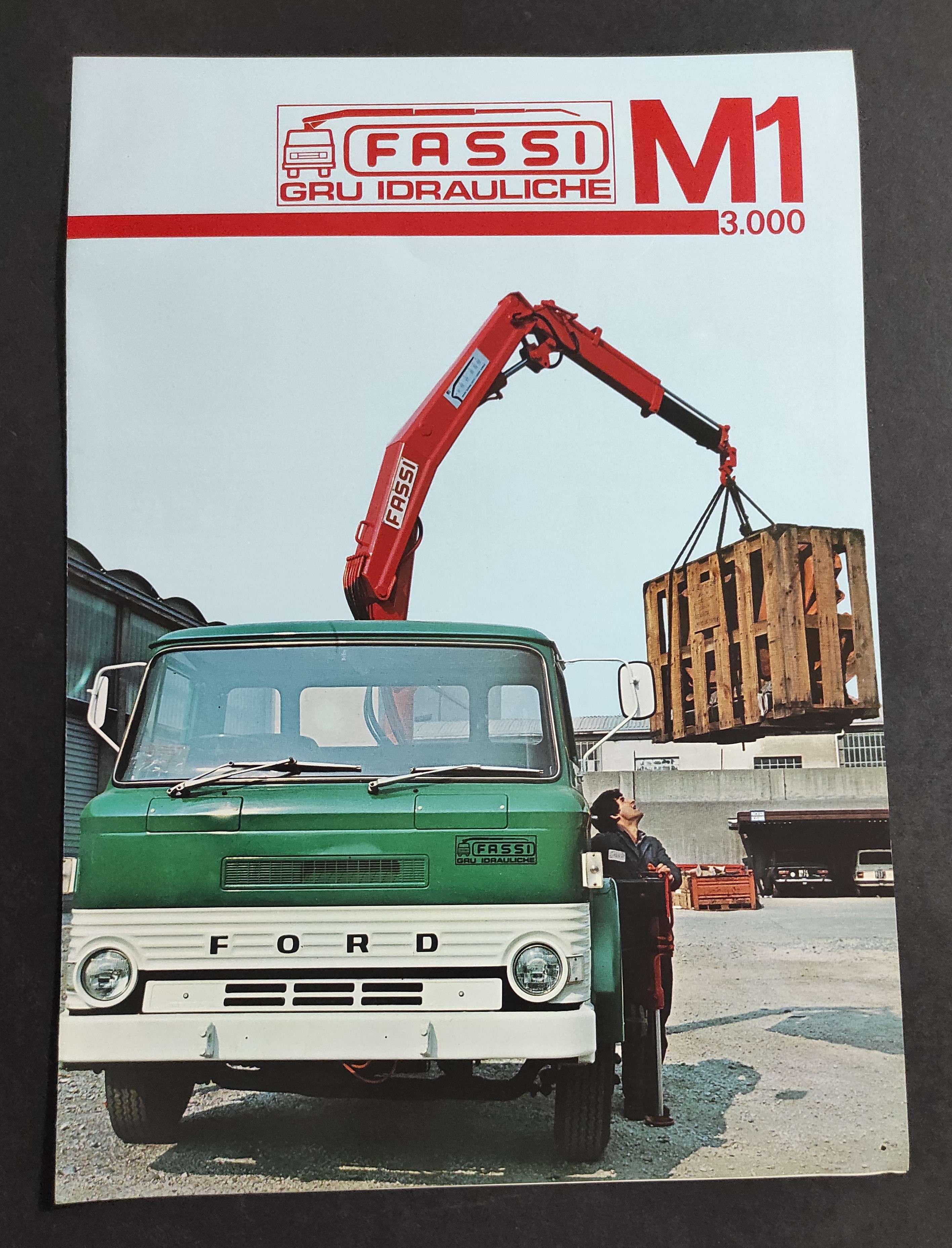 Brochure Camion - Fassi Gru Idrauliche - M1 - 3.000