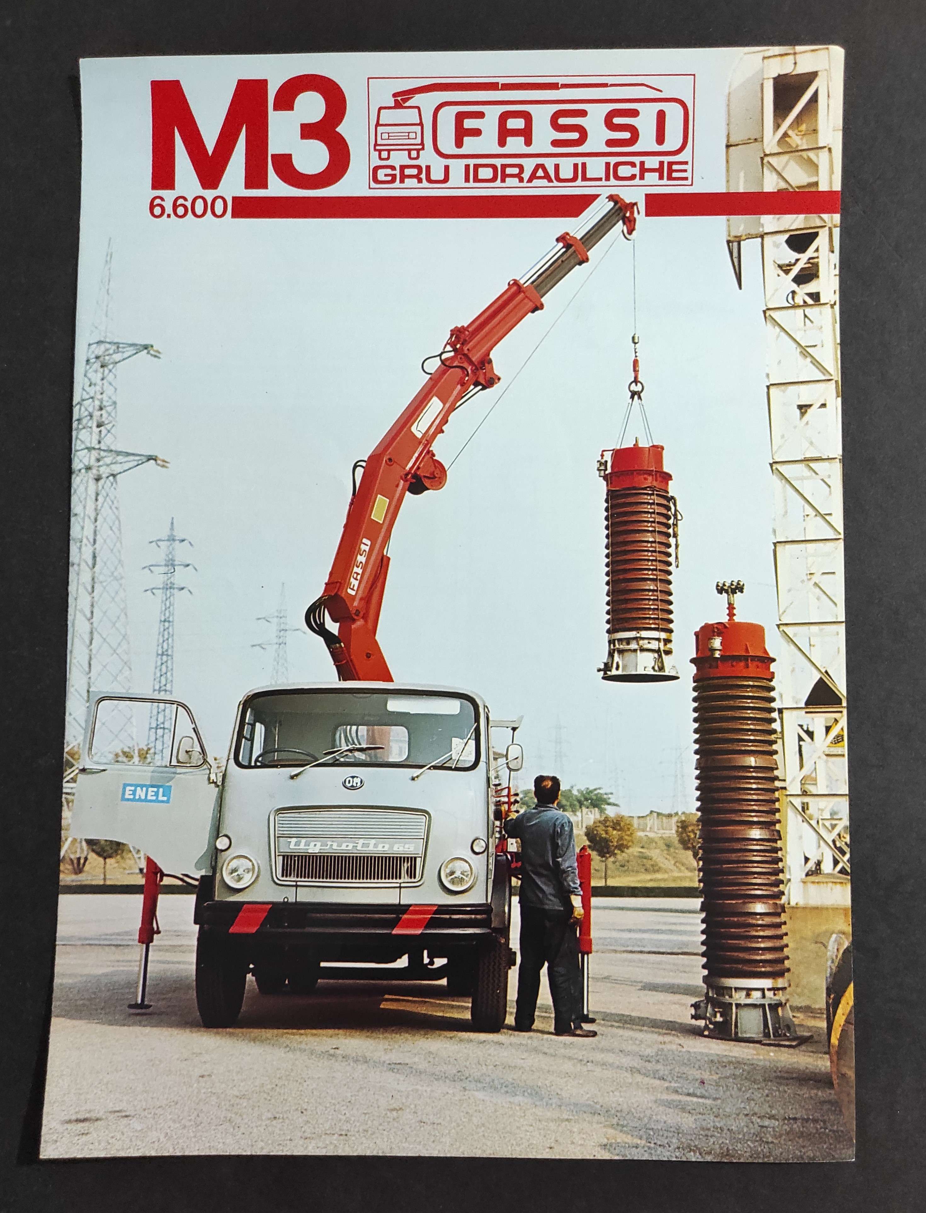 Brochure Camion - Fassi Gru Idrauliche - M3 - 6.600