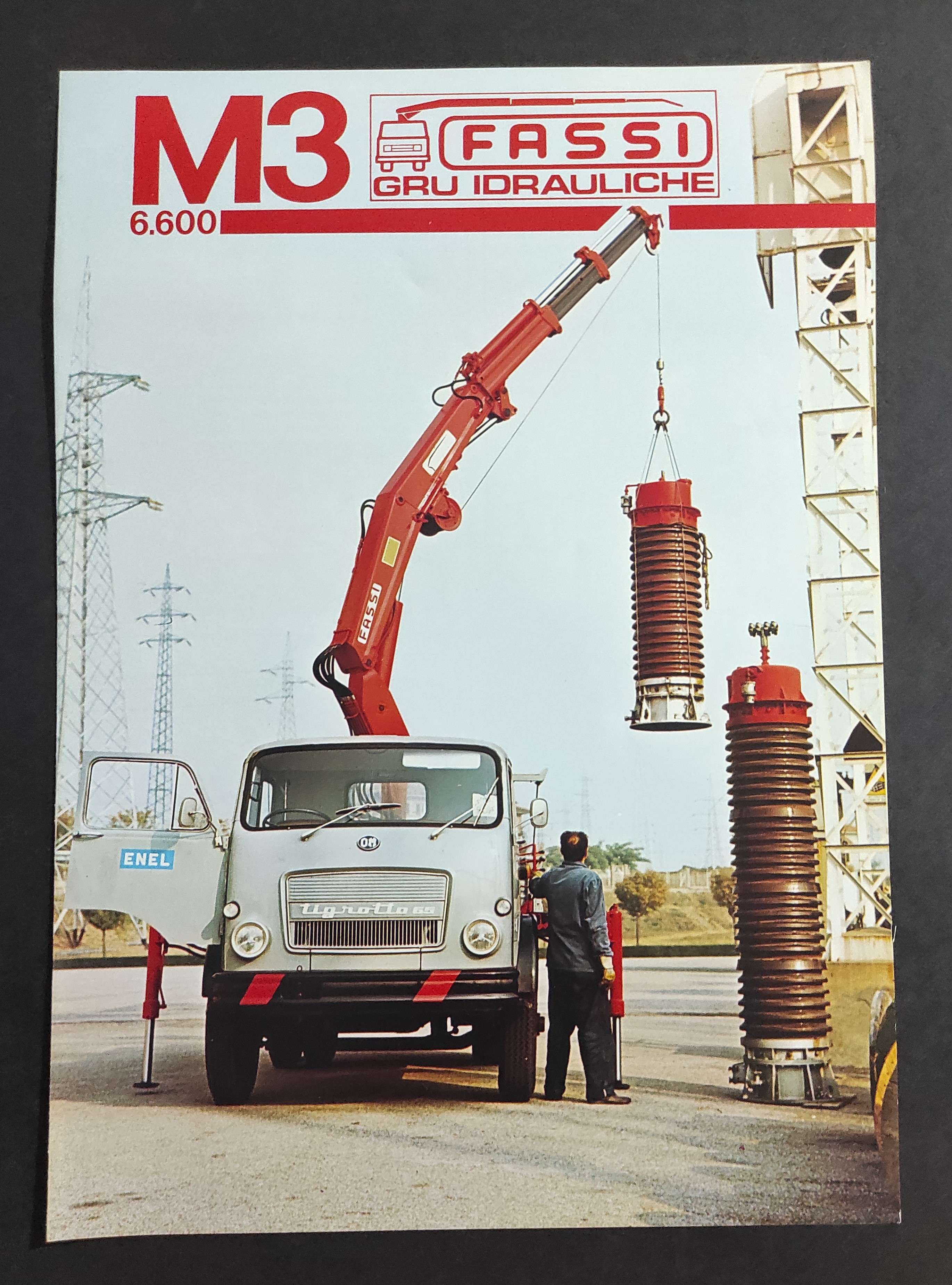 Brochure Camion - Fassi Gru Idrauliche - M3 - 6.600