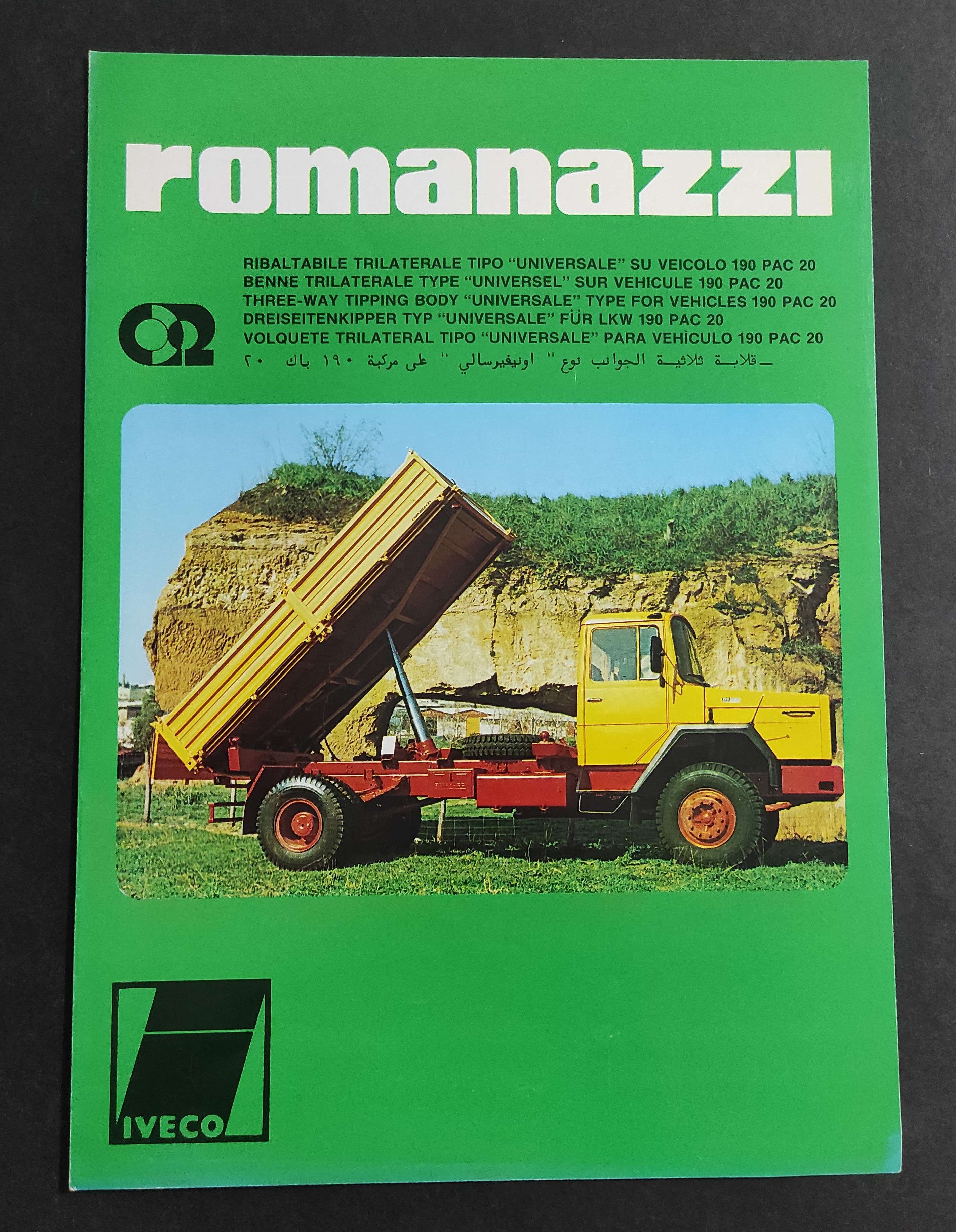 Brochure Camion - Romanazzi - Ribaltabile Trilaterale Tipo "Universale"