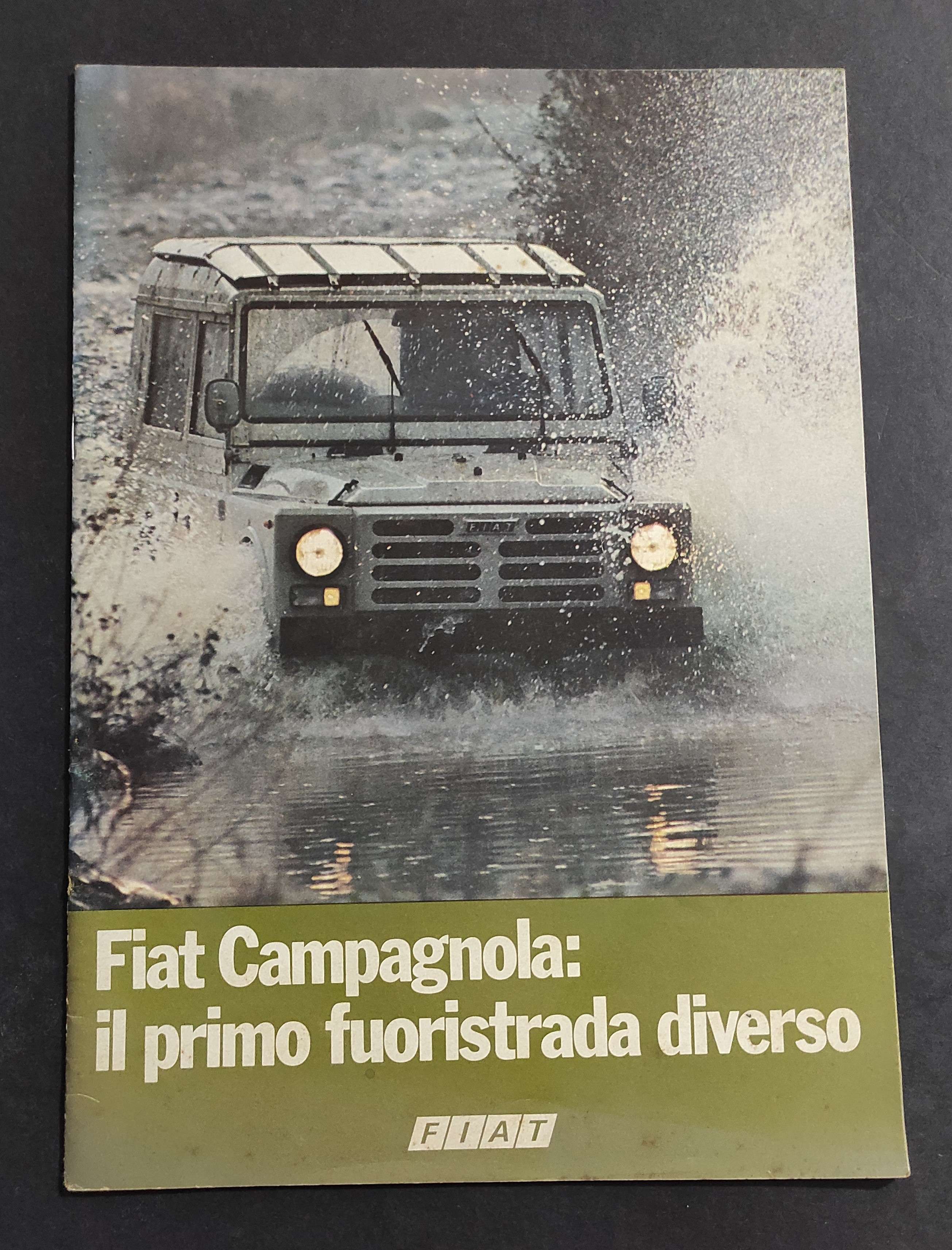 Brochure Fiat Campagnola - Il Primo Fuoristrada Diverso