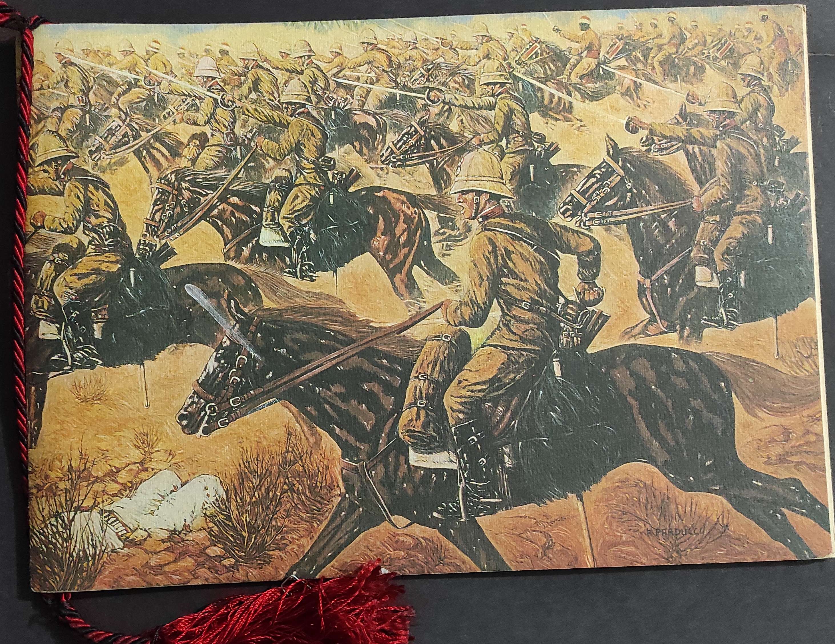 Calendario 15° Gruppo Squadroni "Cavalleggeri di Lodi" 1985