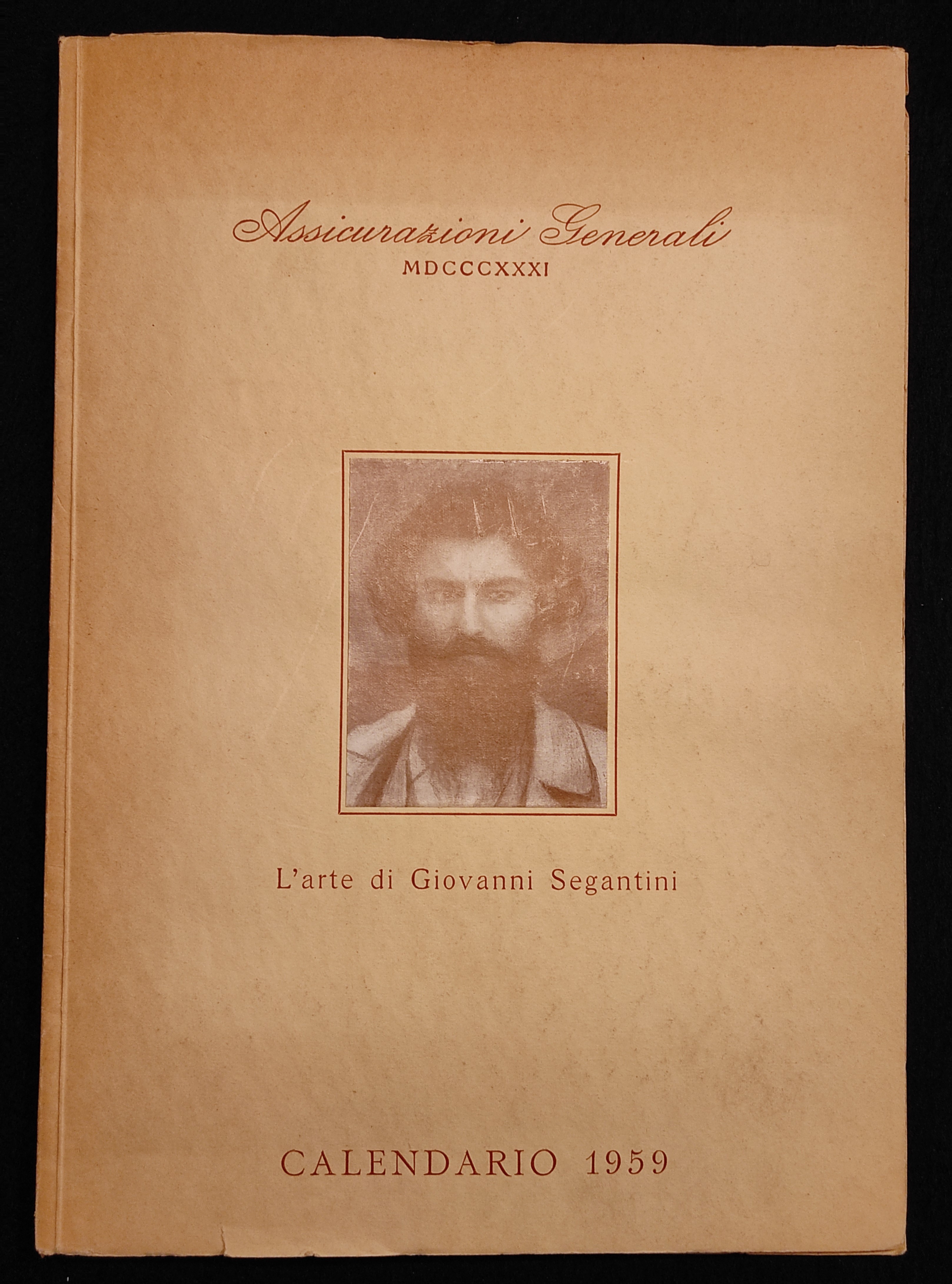 Calendario 1959 - L'Arte di Giovanni Segantini - Assicurazioni Generali …