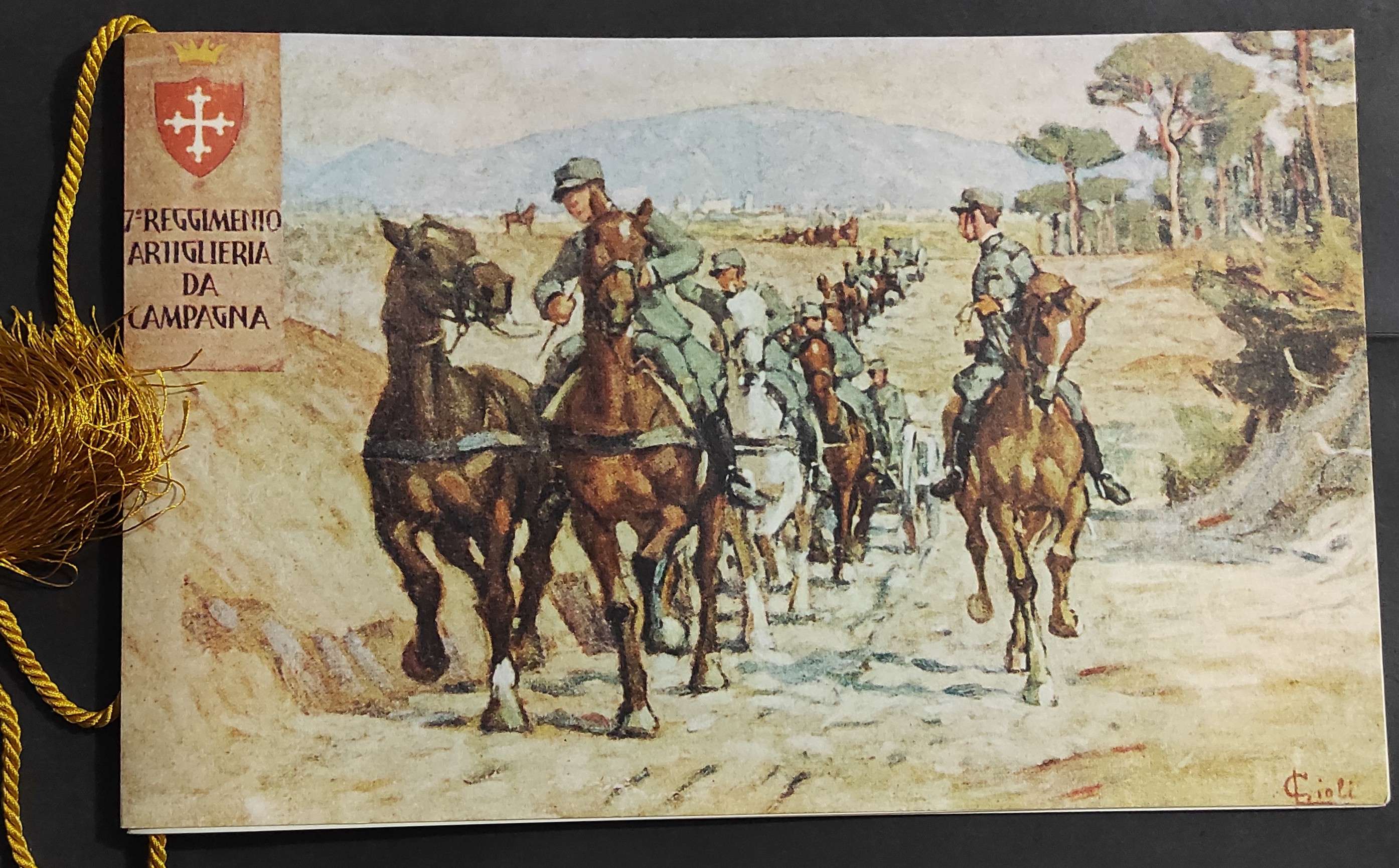 Calendario 7° Reggimento Artiglieria da Campagna - 1973