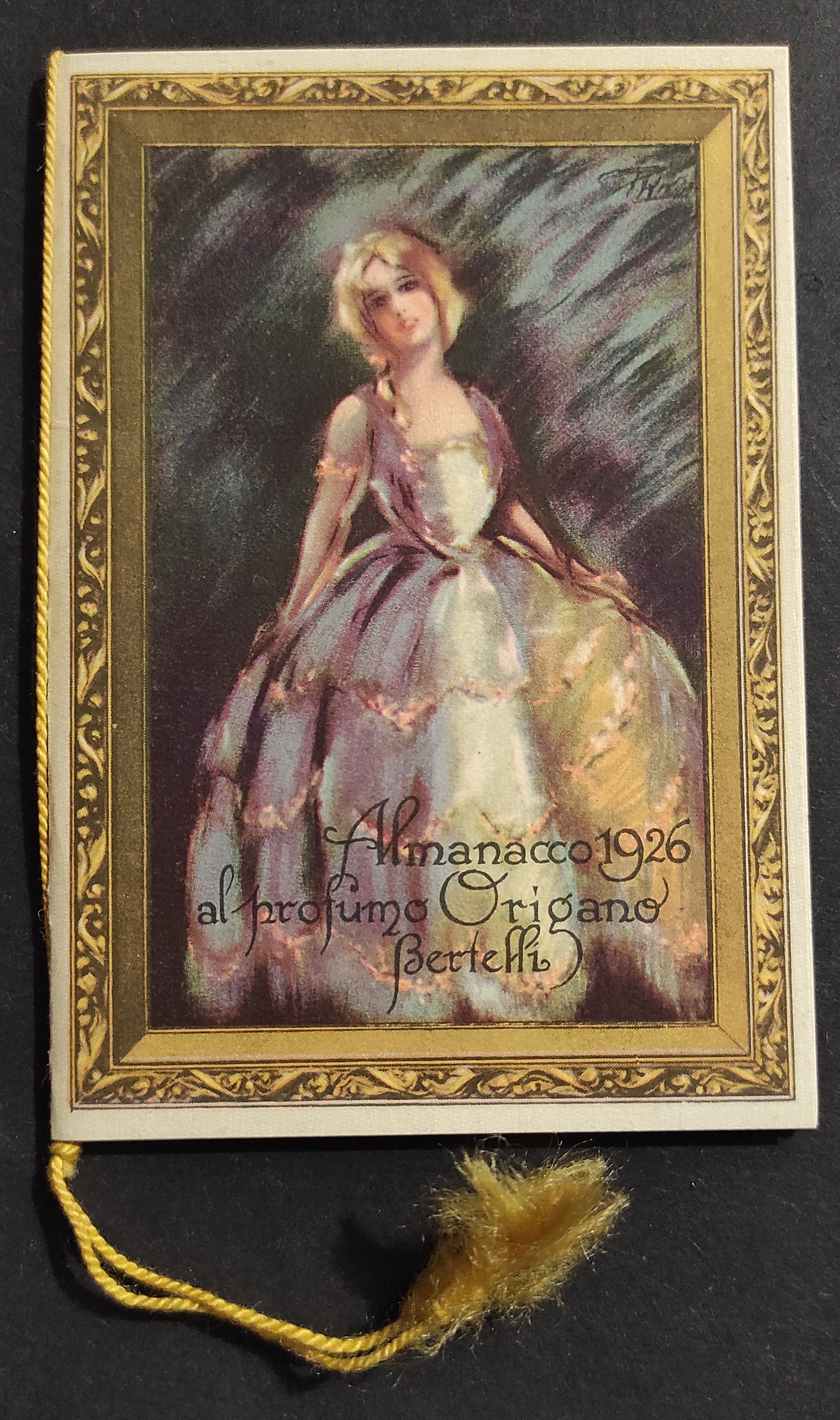 Calendario/Calendarietto Almanacco 1926 Bertelli - Origano