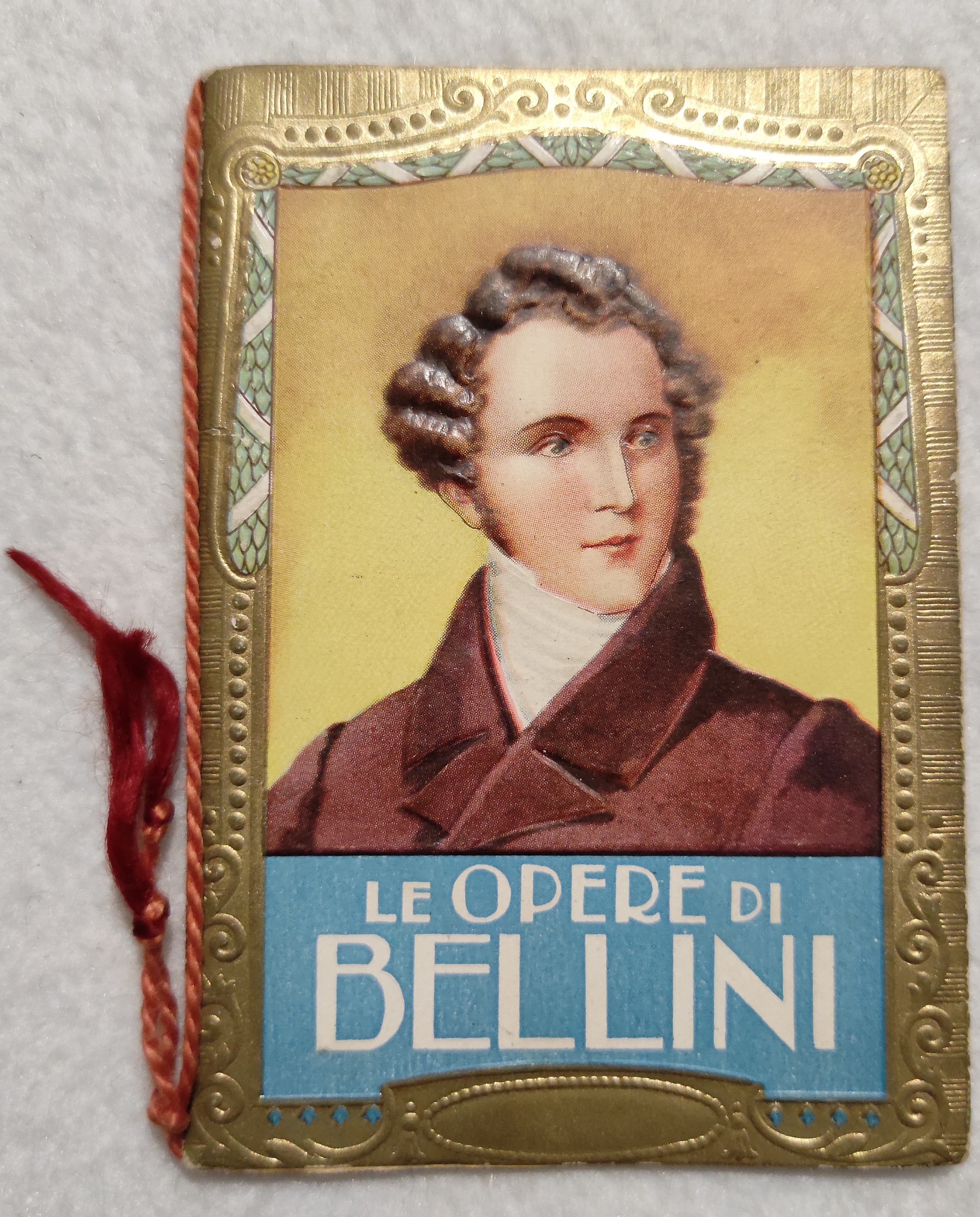 Calendario/Calendarietto Le Opere di Bellini - 1936