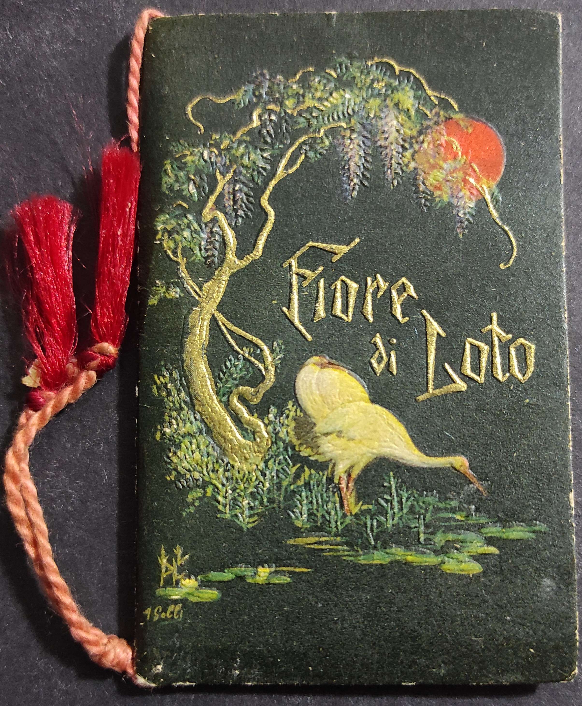 Calendario/Calendarietto Pubblicitario - Fiore di Loto - 1933