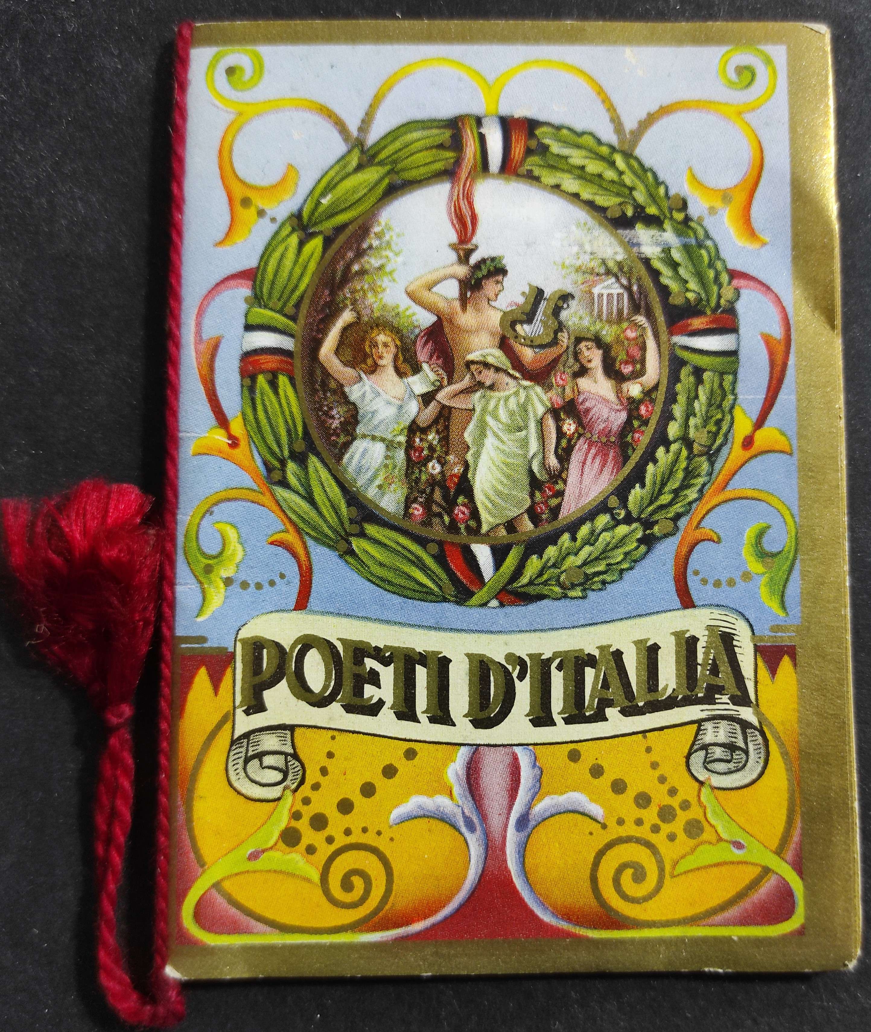 Calendario/Calendarietto Pubblicitario - Poeti d'Italia - 1939