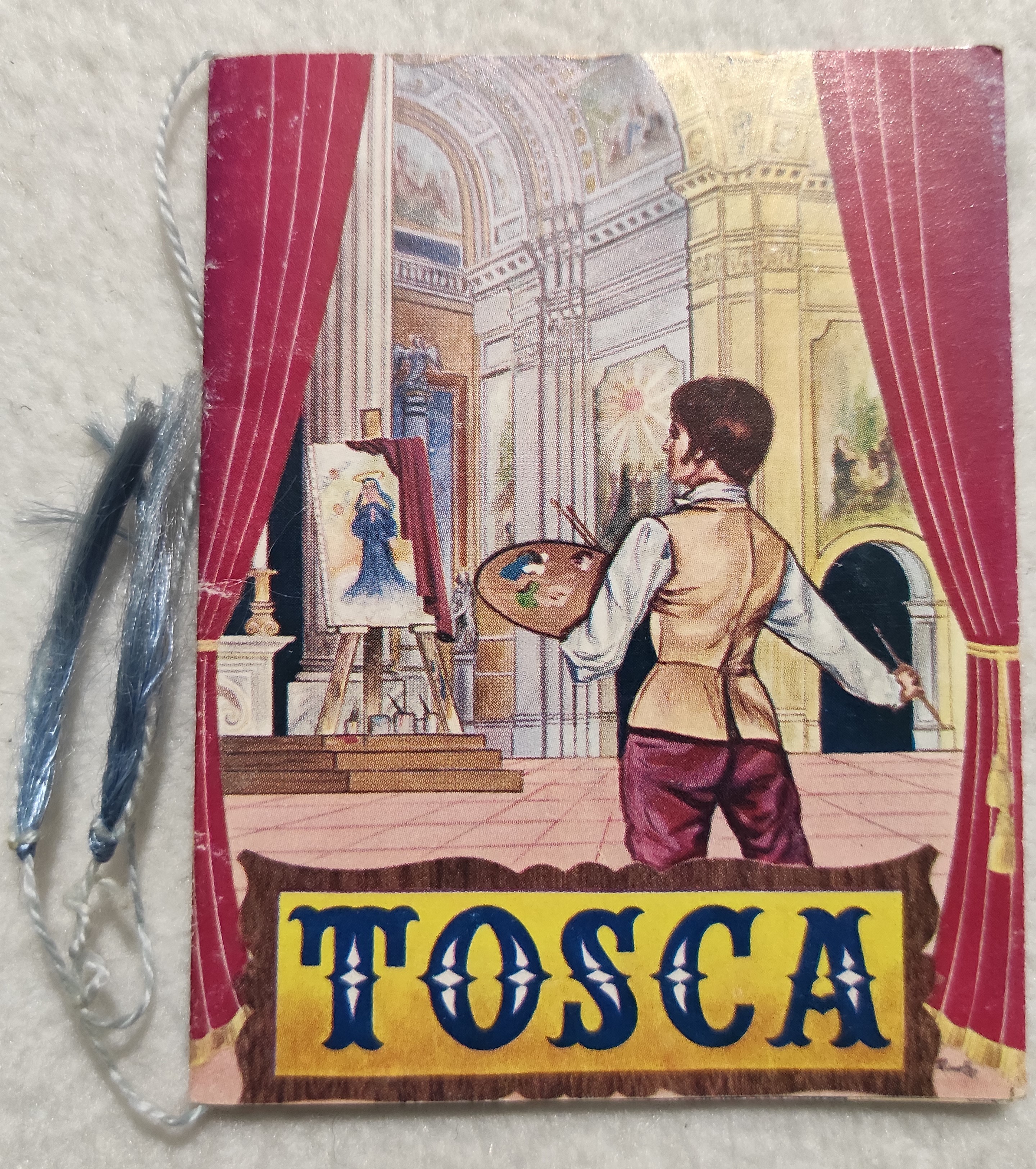 Calendario/Calendarietto Pubblicitario Tosca - 1969