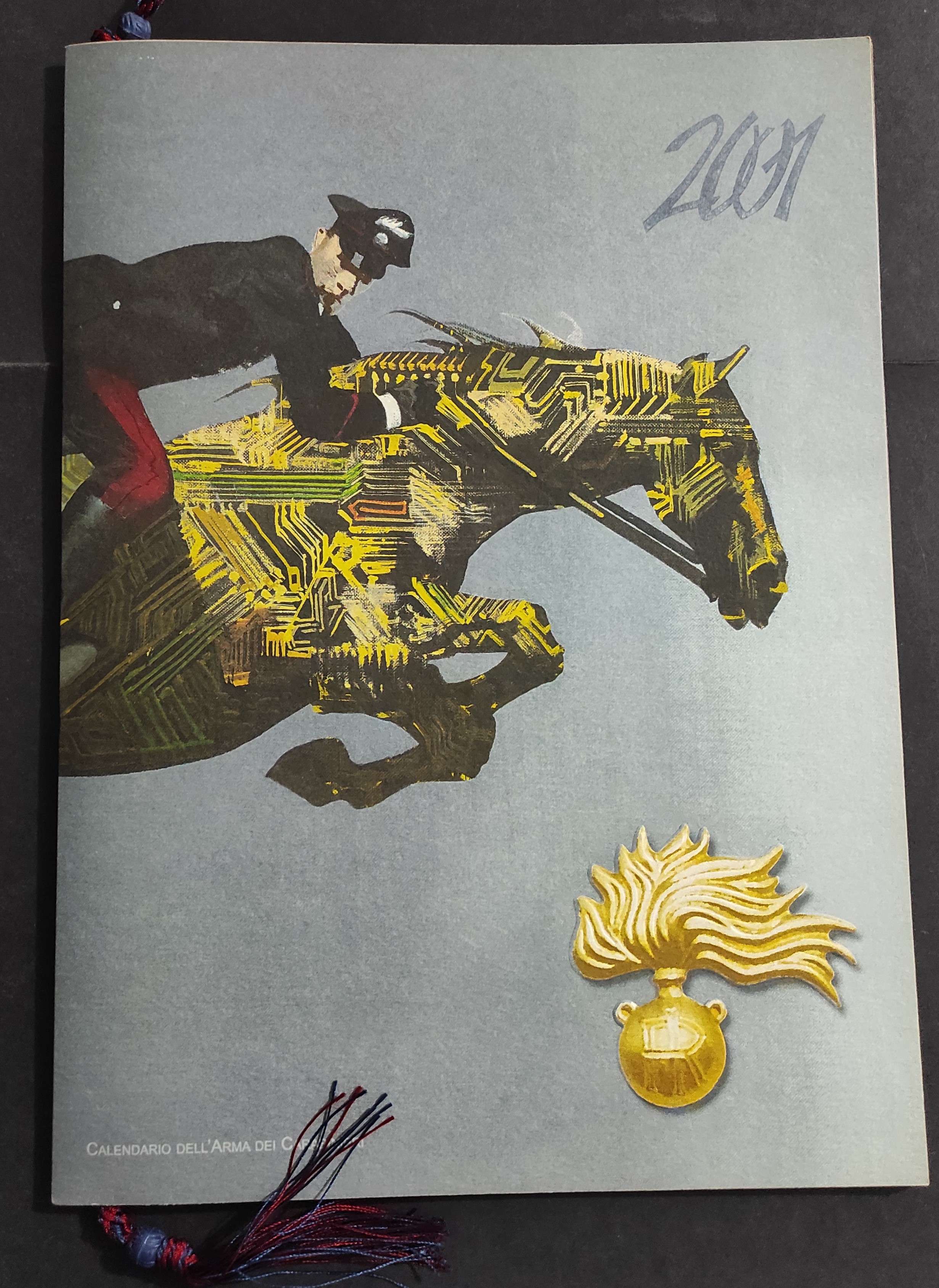 Calendario dell'Arma dei Carabinieri - 2001