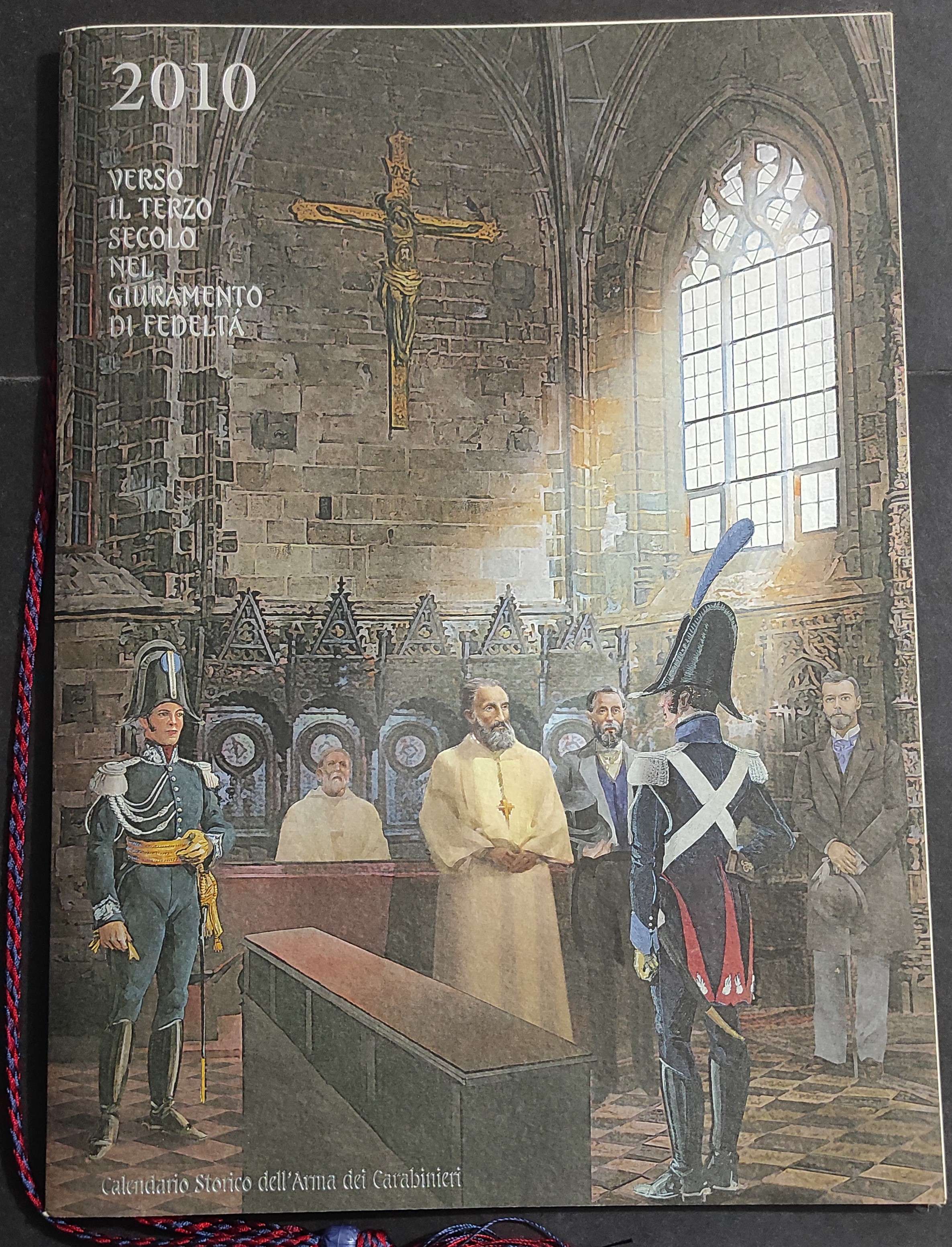 Calendario Storico dell'Arma dei Carabinieri - 2010