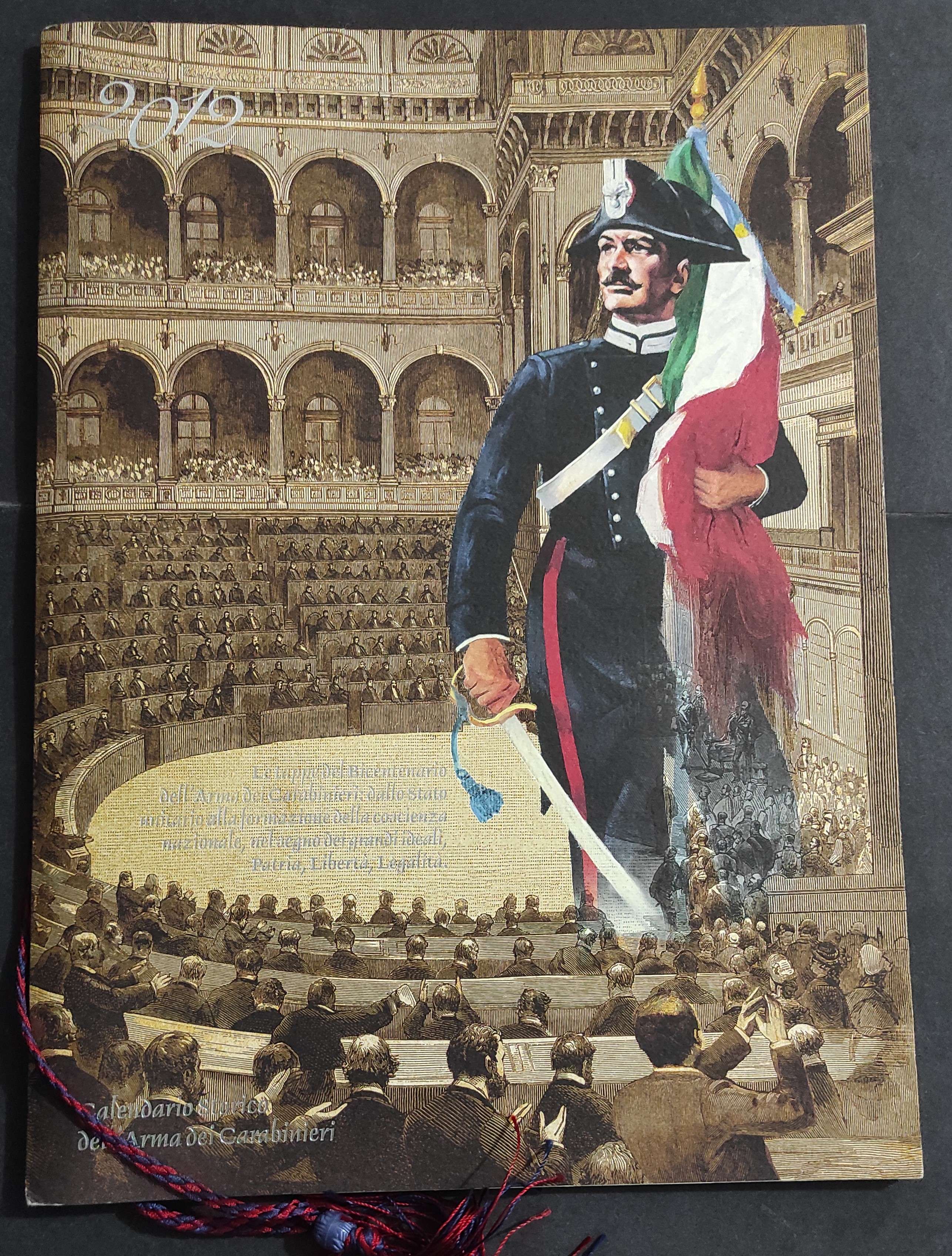 Calendario Storico dell'Arma dei Carabinieri - 2012