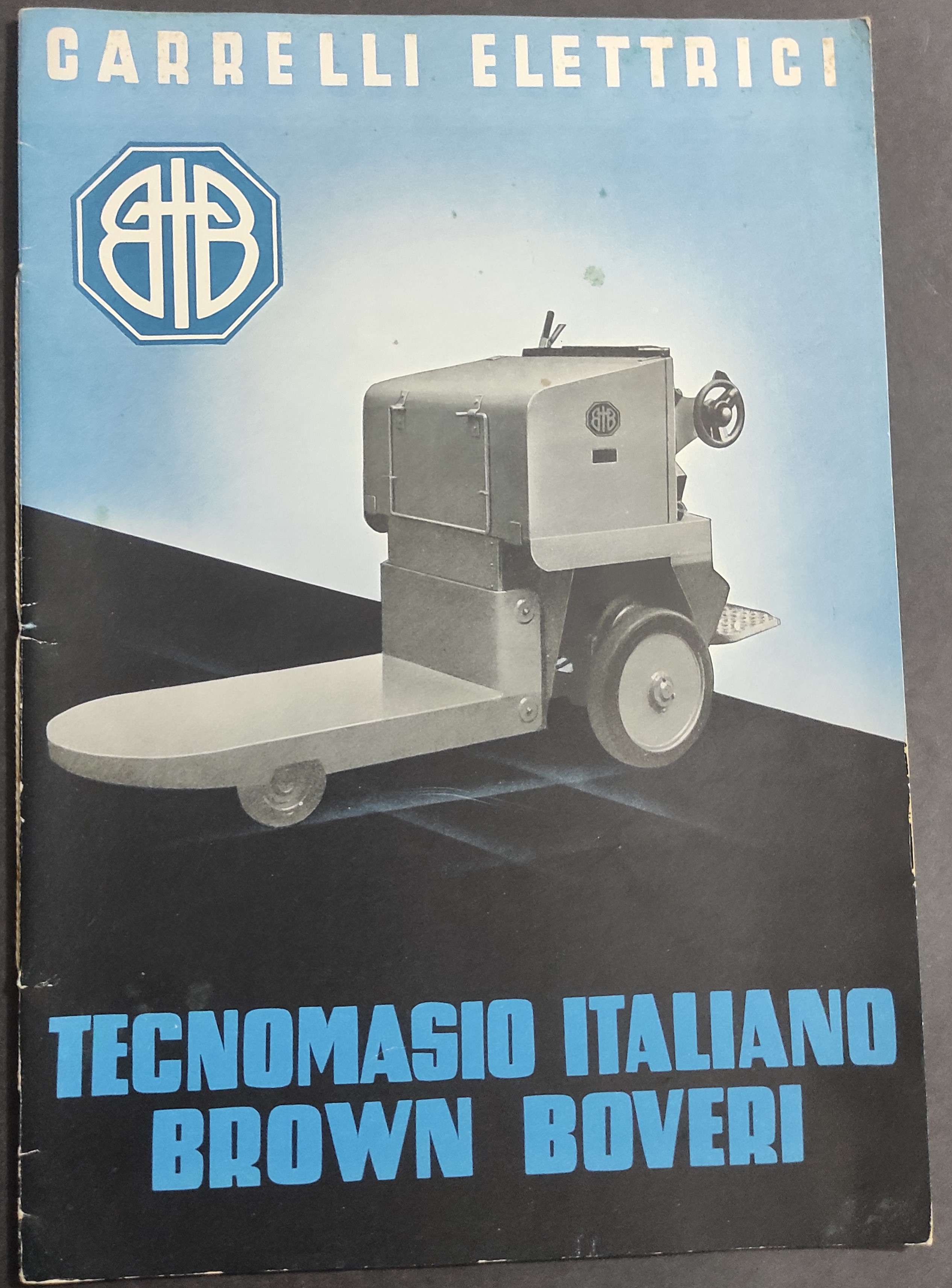 Carrelli Elettrici ad Accumulatori - Tecnomasio Italiano Brown Boveri - …