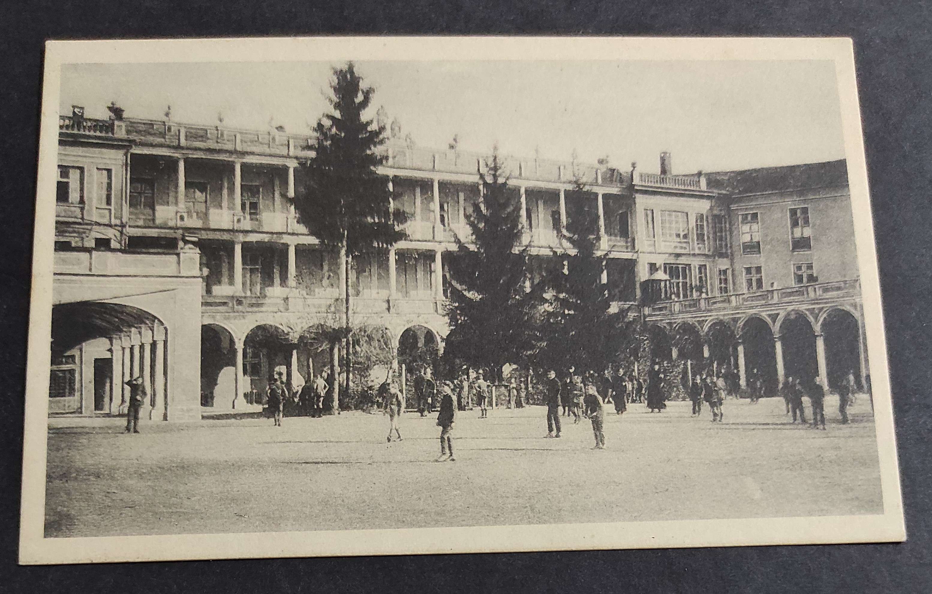 Cartolina - Cuneo - Collegio S. Tomaso - Facciata Interna