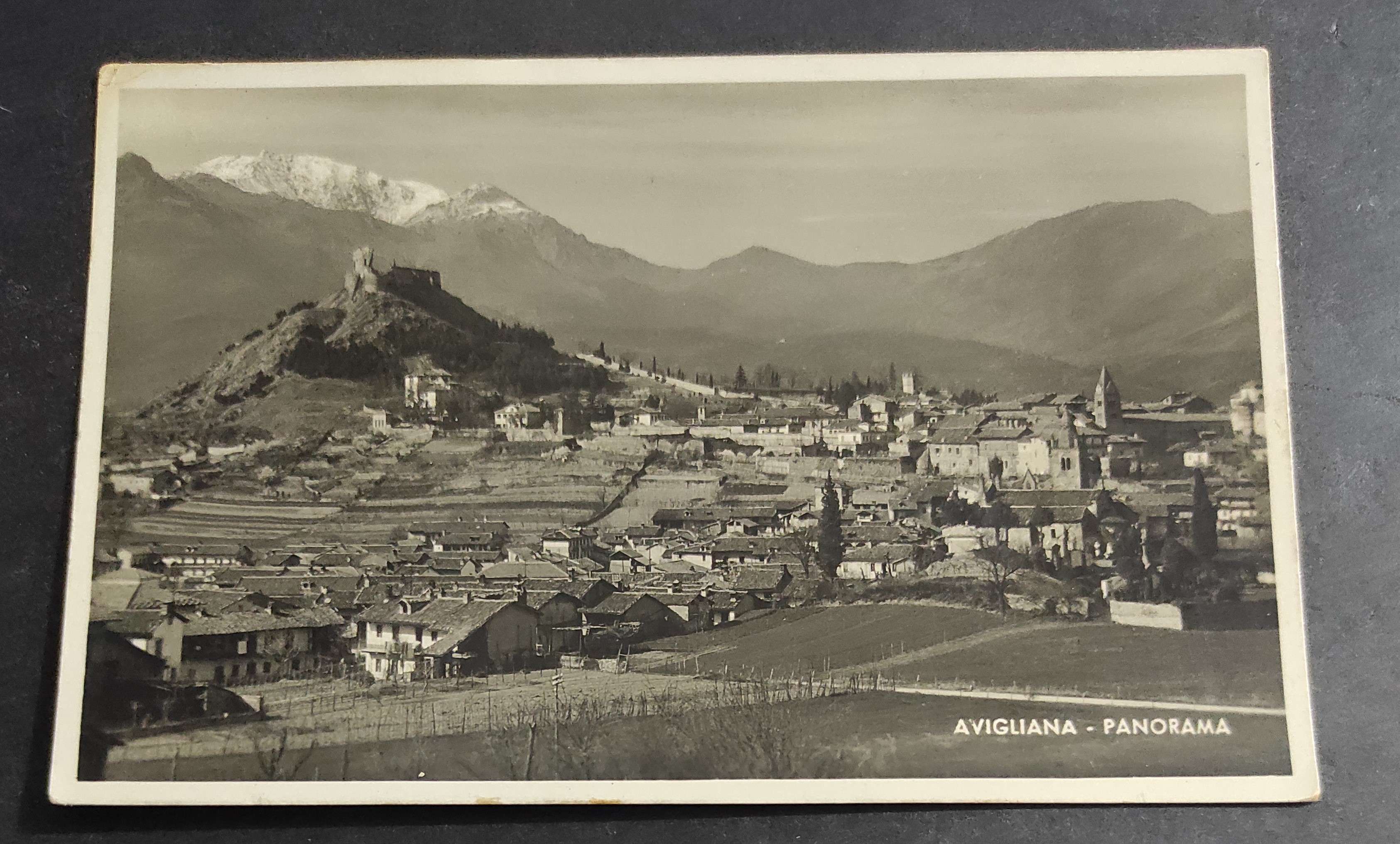 Cartolina Avigliana - Panorama