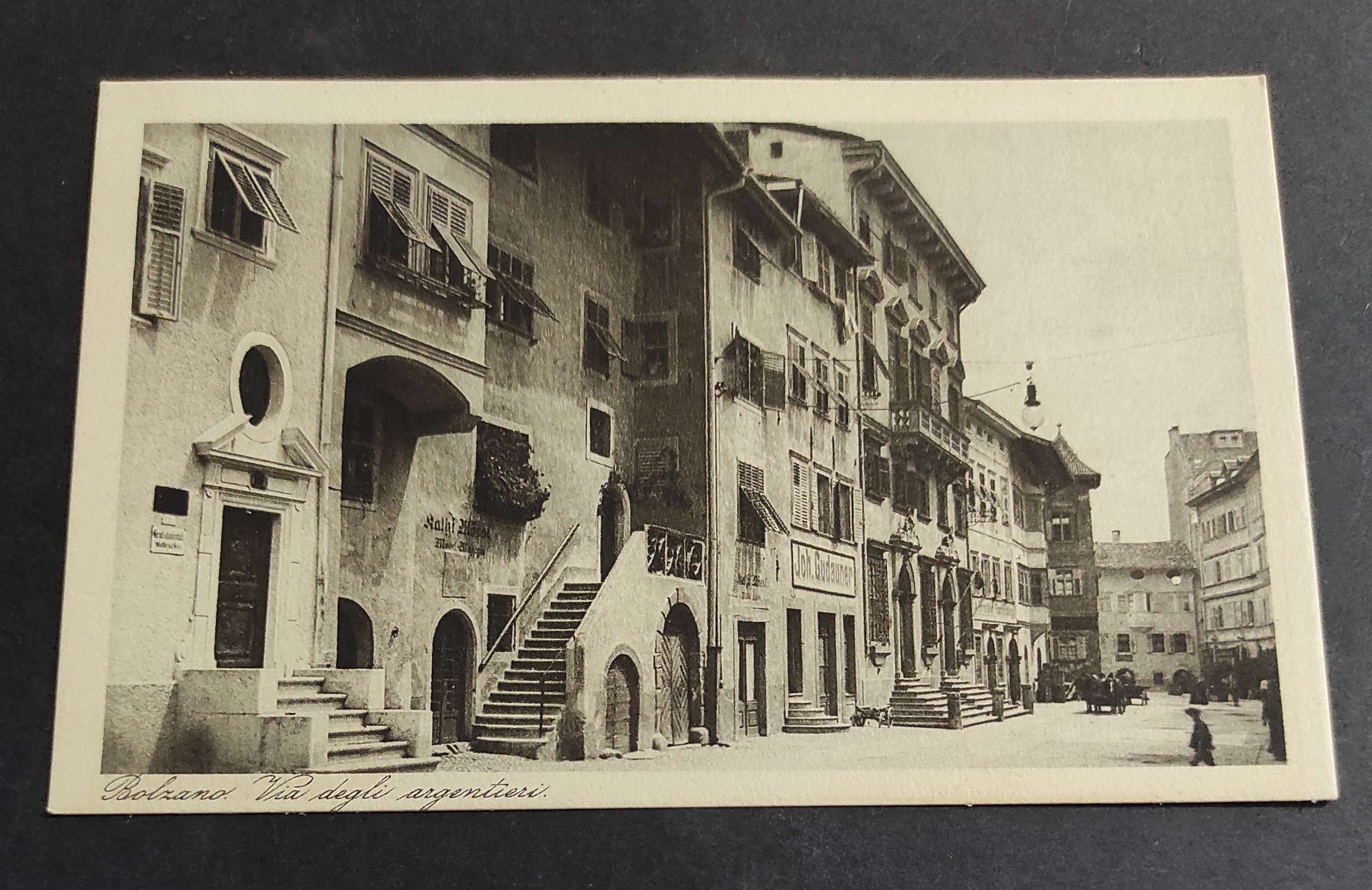 Cartolina Bolzano - Via degli Argentieri