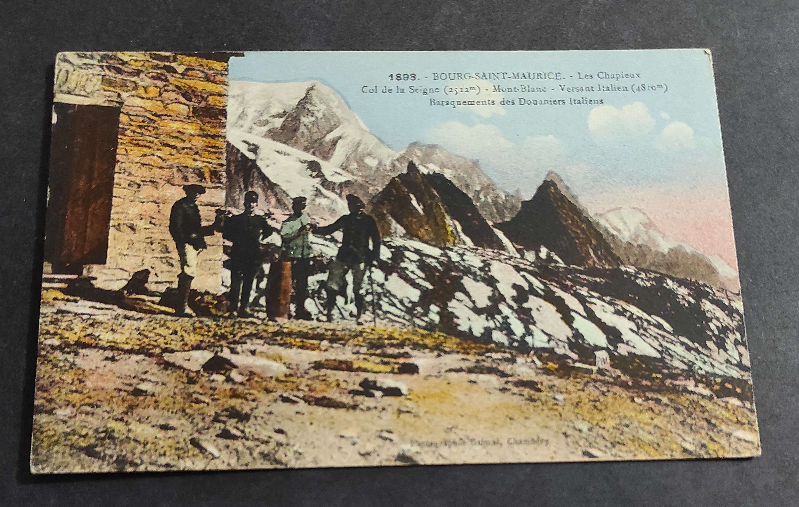 Cartolina Bourg-Saint-Maurice - Les Chapieux Col de la Seigne - …