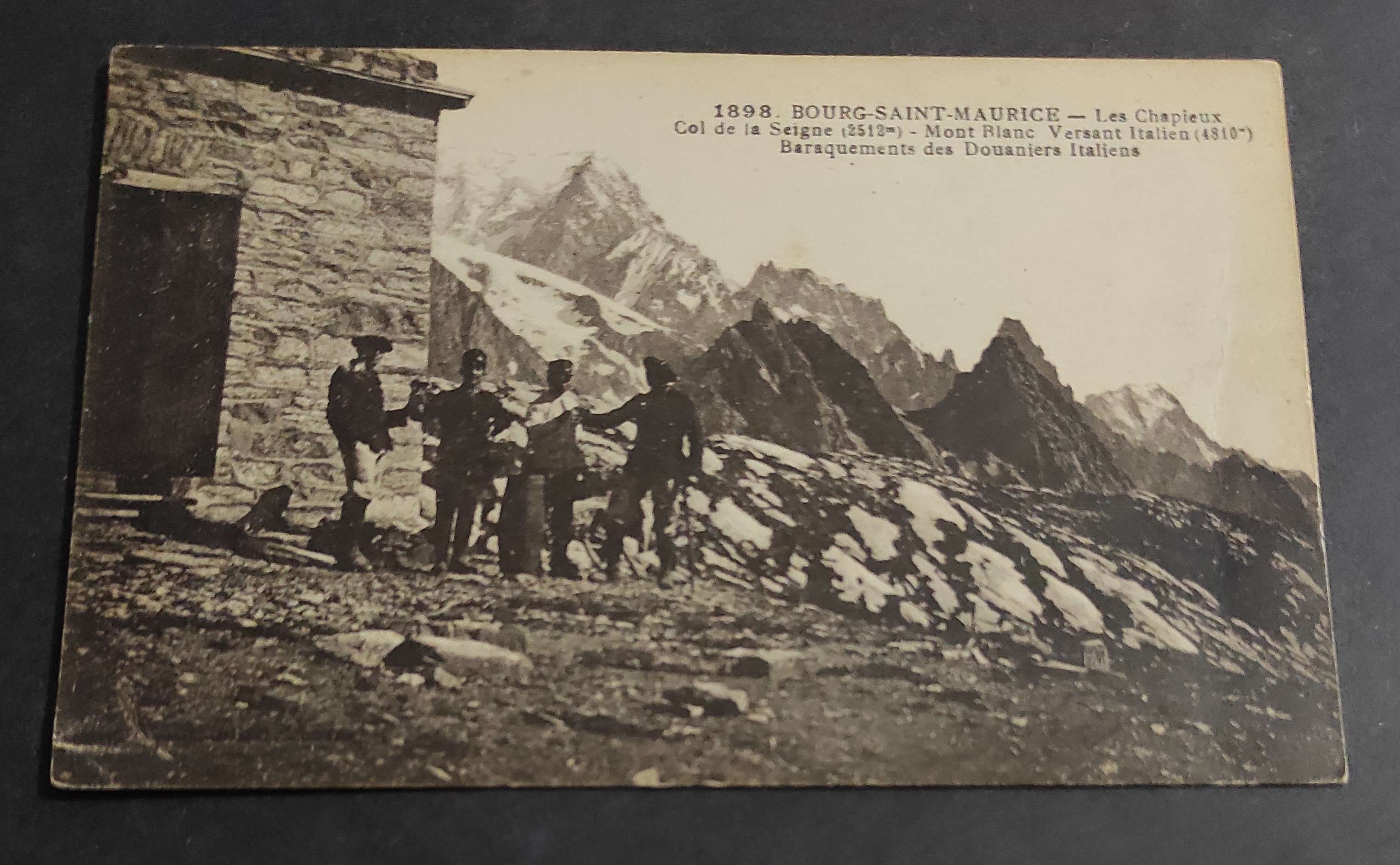 Cartolina Bourg-Saint-Maurice - Les Chapieux Col de la Seigne - …