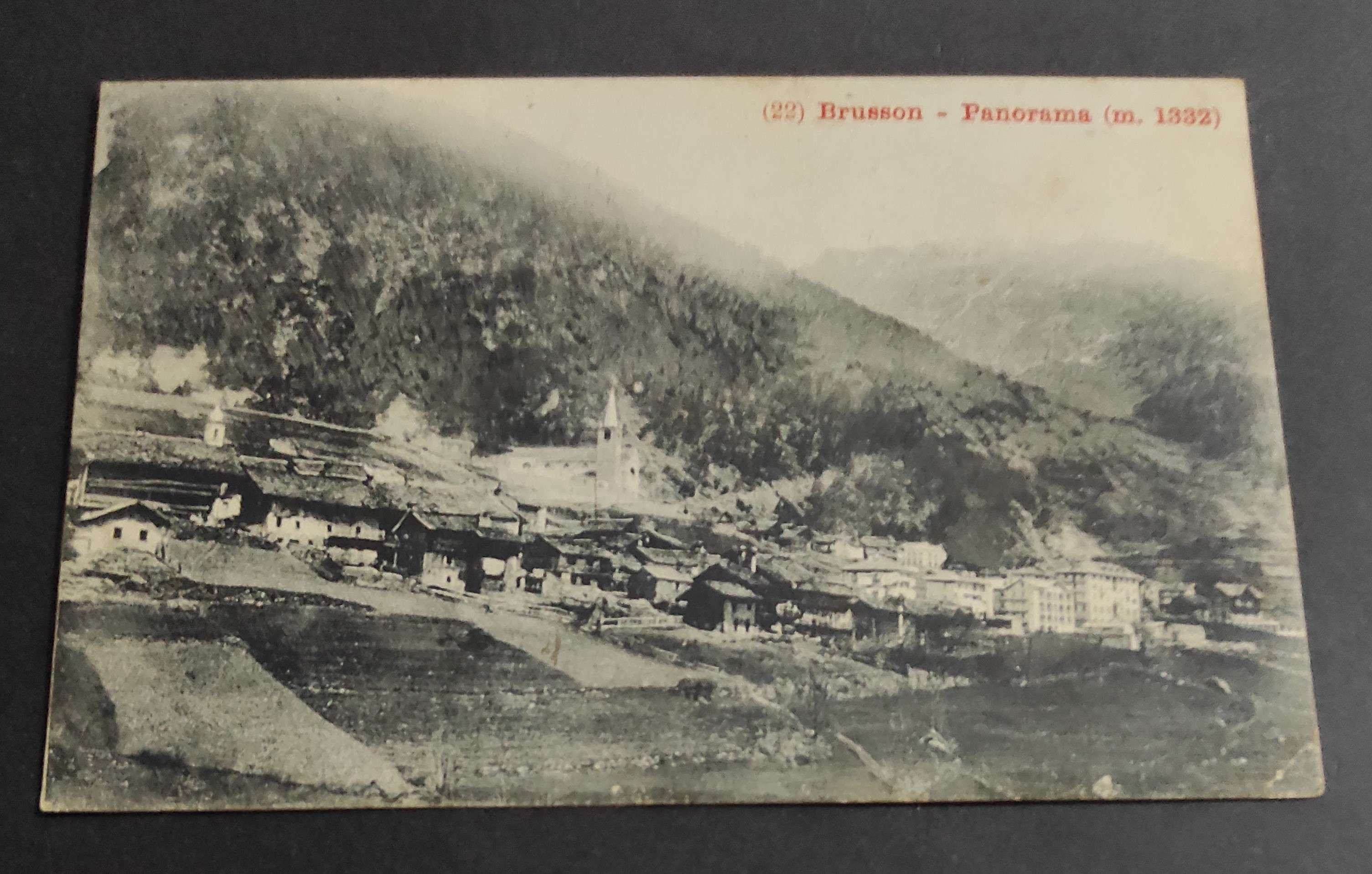 Cartolina Brusson - Panorama
