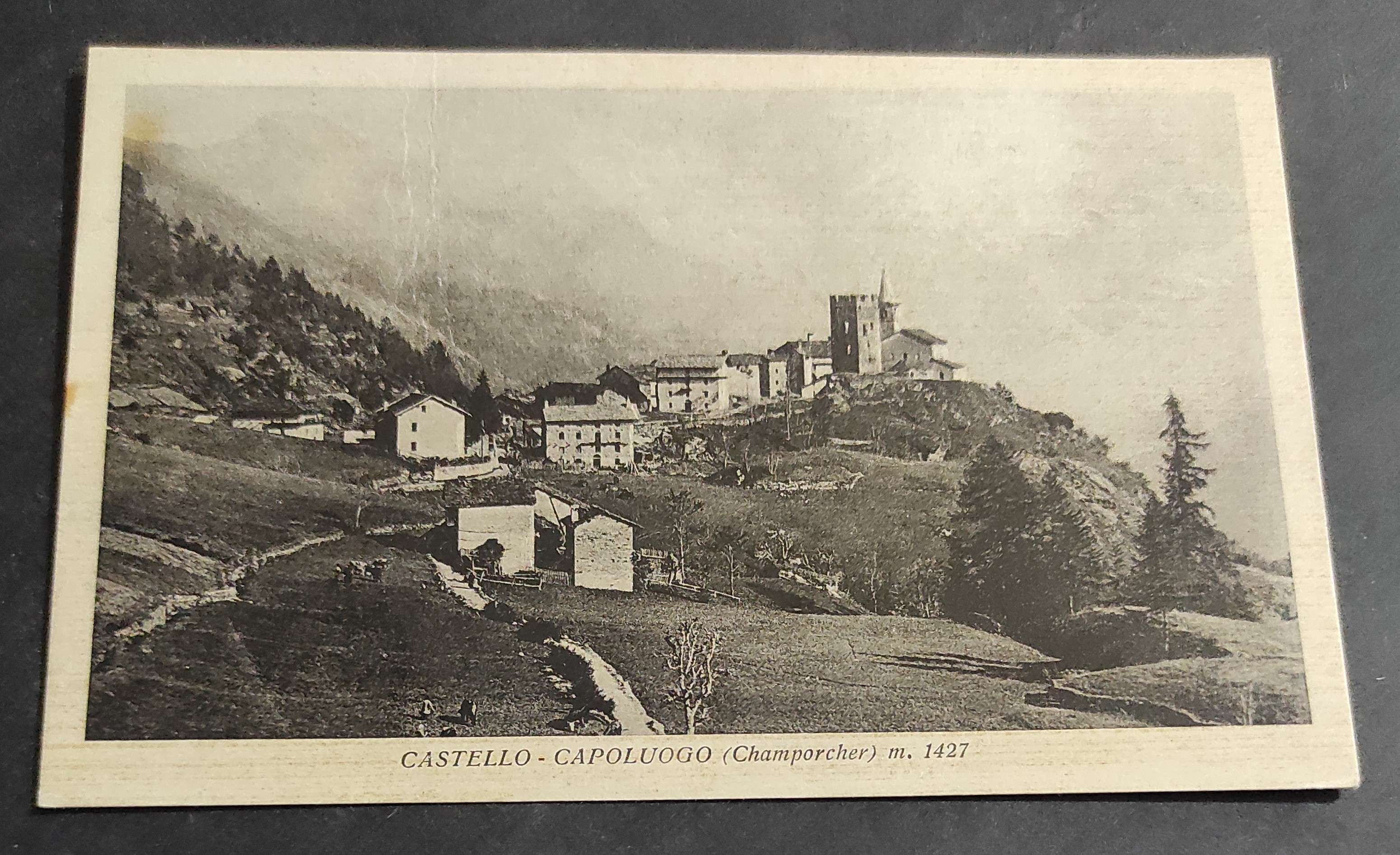 Cartolina Castello-Capoluogo (Champorcher)