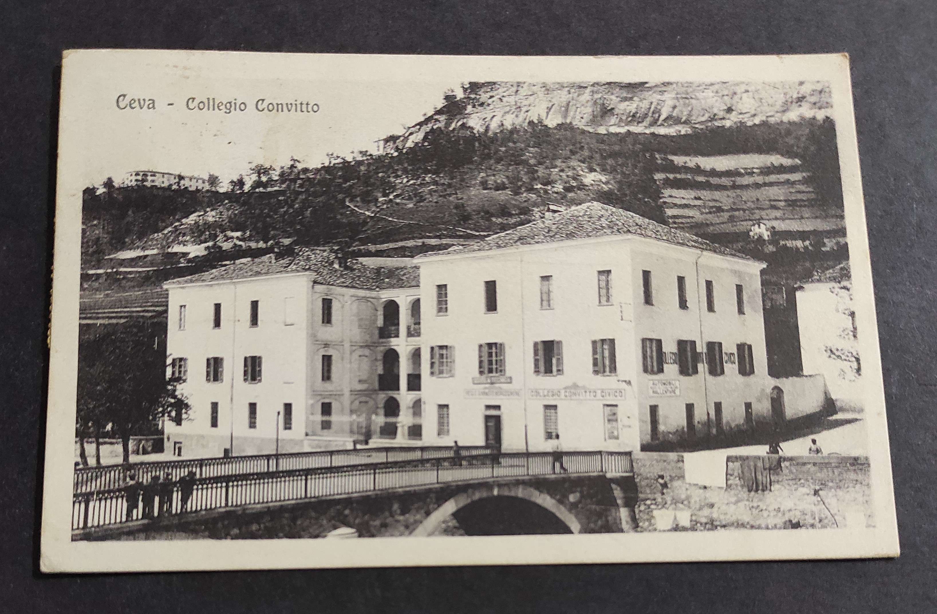 Cartolina Ceva - Collegio Convitto