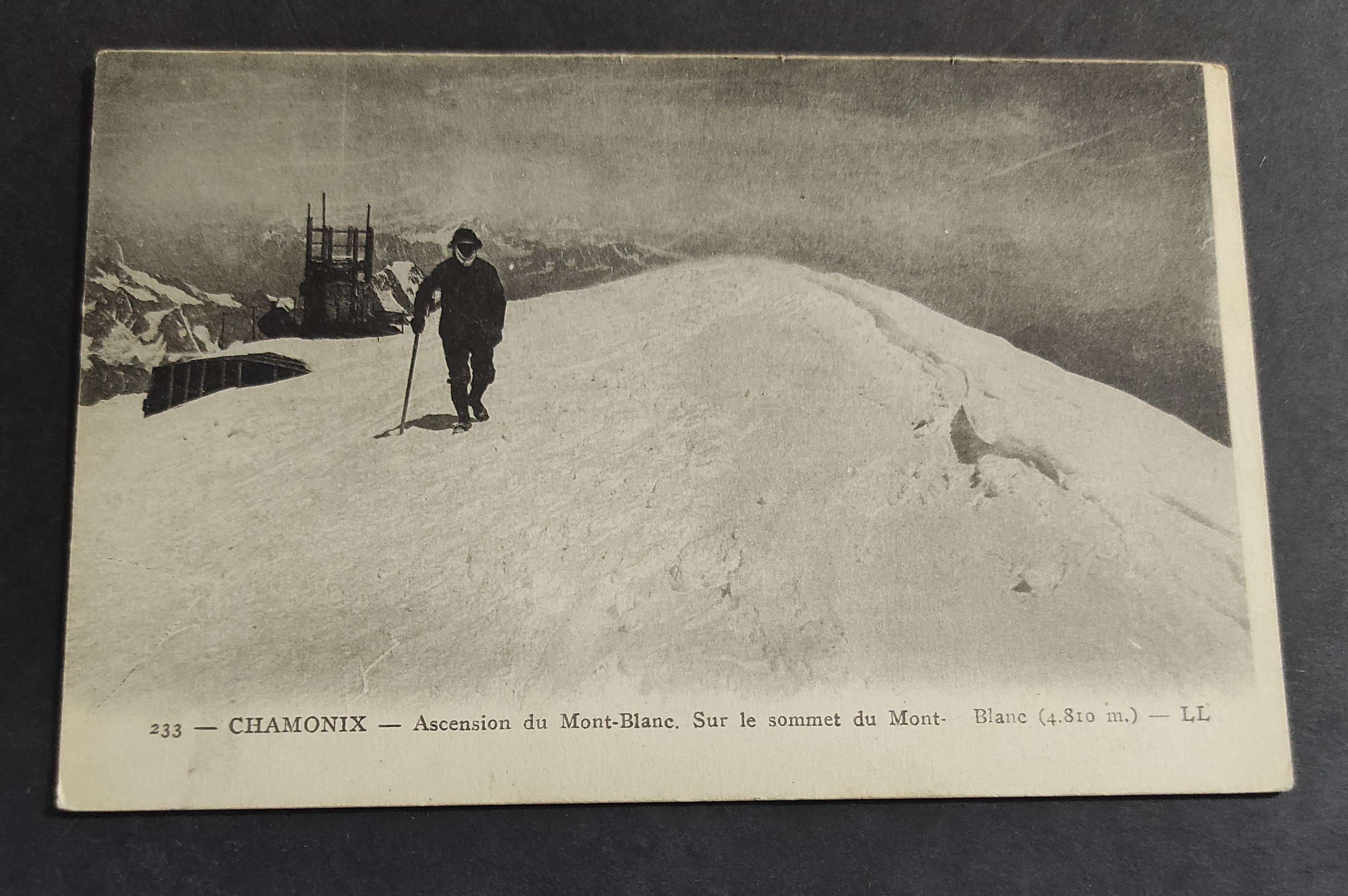 Cartolina Chamonix - Ascension du Mont-Blanc sur le Sommet du …
