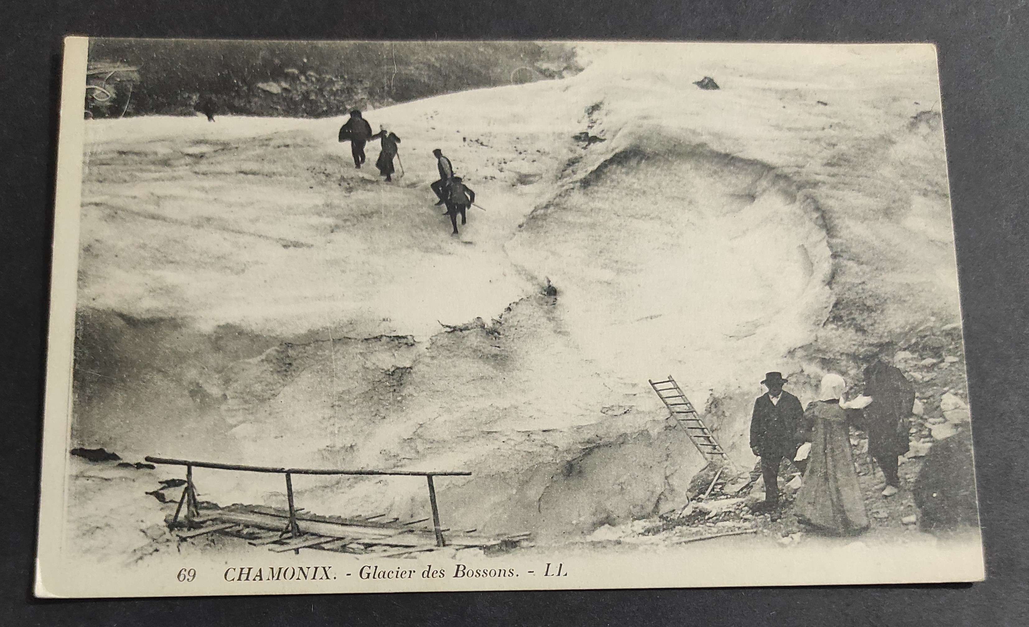 Cartolina Chamonix - Glacier des Bossons
