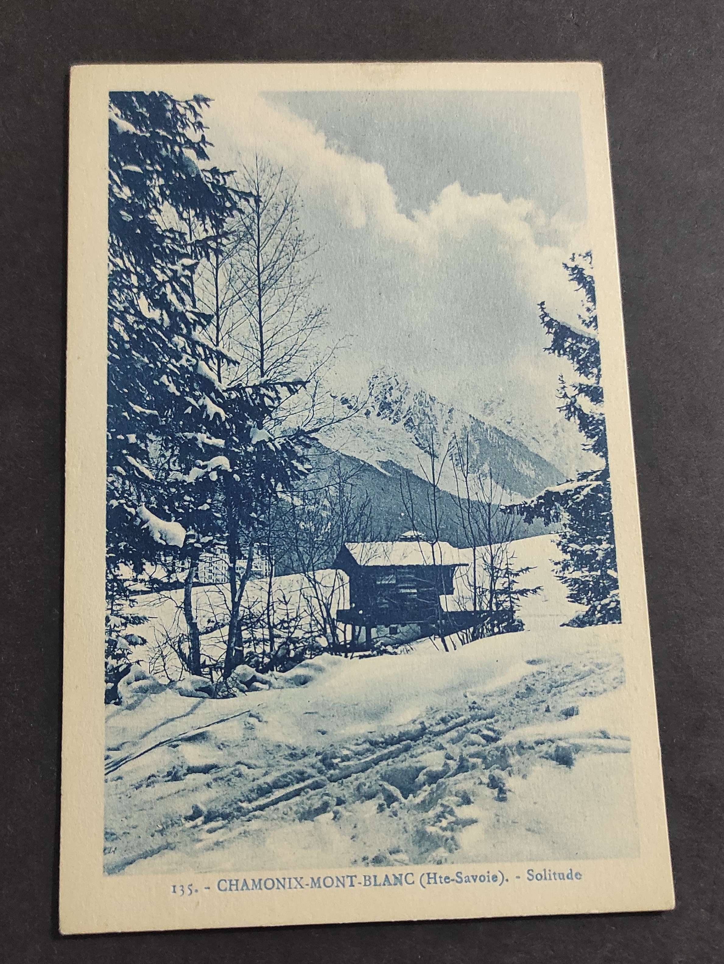 Cartolina Chamonix-Mont-Blanc (Hte Savoie) - Solitude
