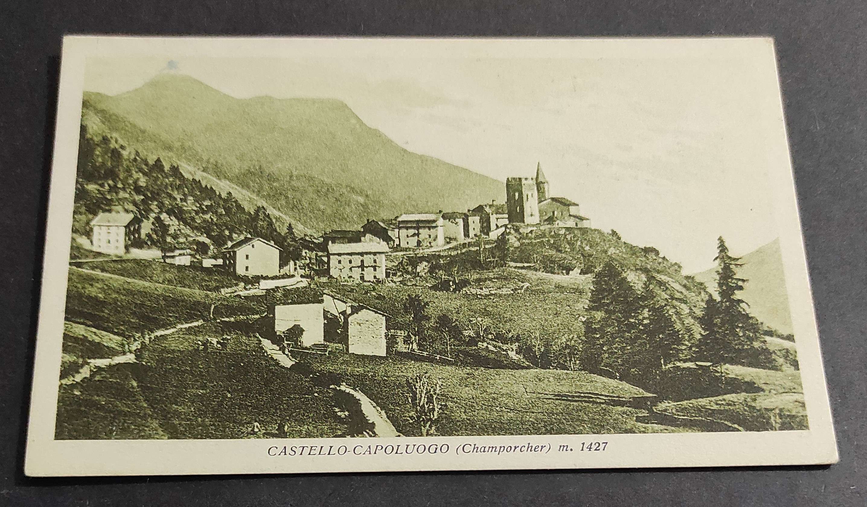 Cartolina Champorcher - Castello-Capoluogo