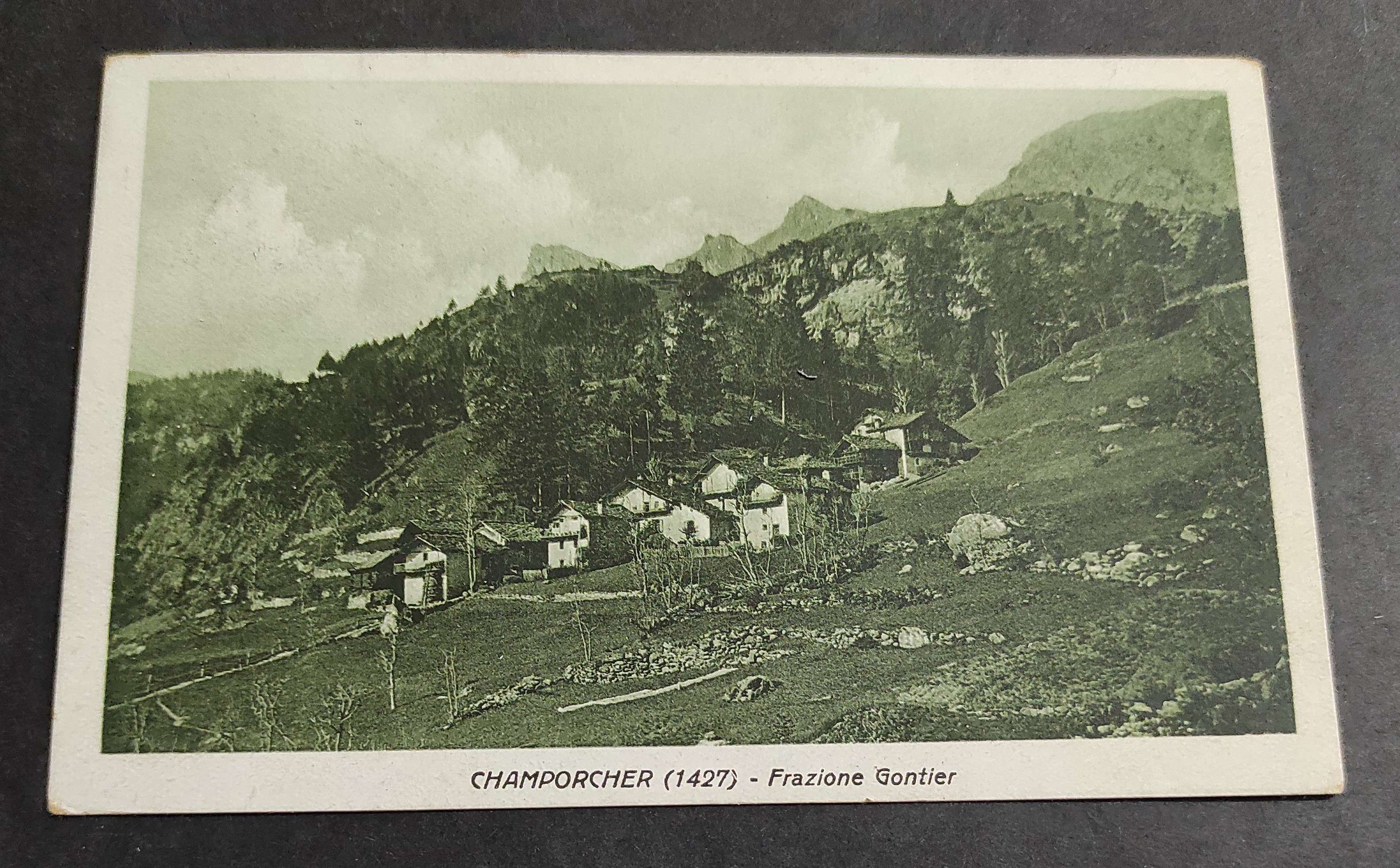 Cartolina Champorcher - Frazione Gontier