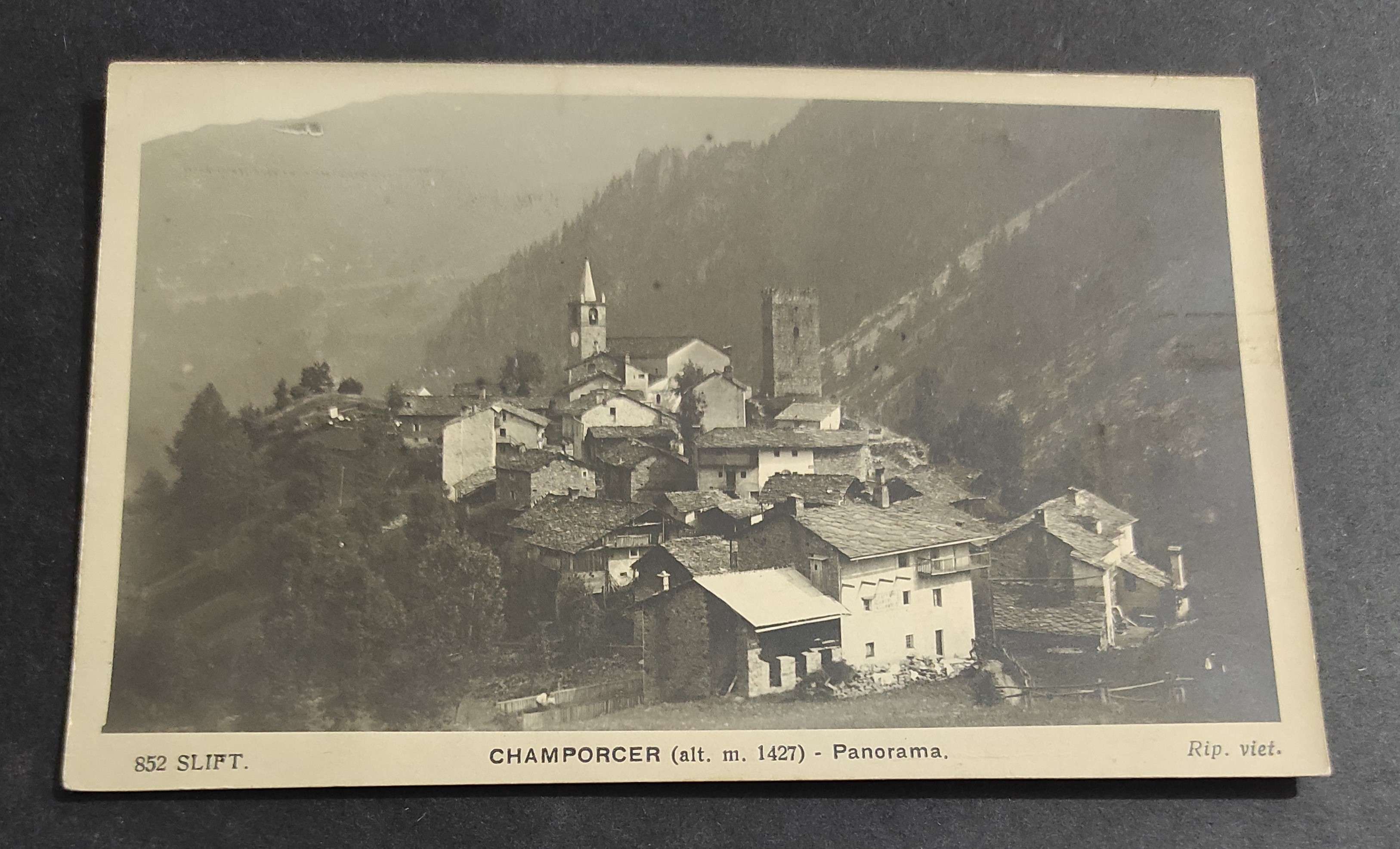 Cartolina Champorcher - Panorama